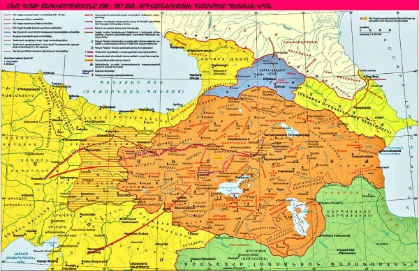 298-387 yıllarında Büyük Hayk Krallığı