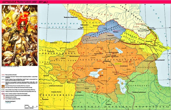 Vardanants (Vardan ve askerleri) Savaşı 450-451