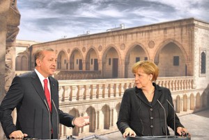 Merkel ile Erdoğan