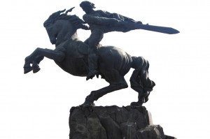 Yerevan’da Sasunlu Davit’in heykeli