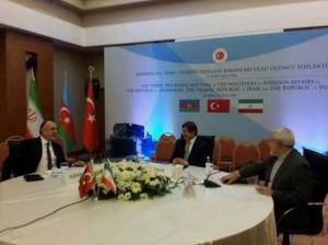 Ադրբեջանի, Թուրքիայի և Իրանի արտգործնախարարներ