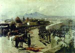“Yerevan Kalesi’nin işgal edilmesi” (Frants Rubo’nun eseri)