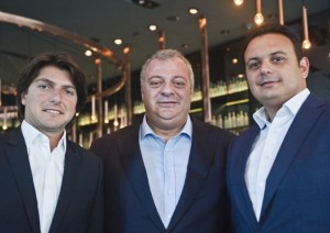 Roni Saris, Avi Alkaş ve Sayat Delice.
