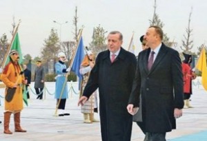 Ռեջեփ Թայիփ Էրդողանն ու Իլհամ Ալիևը