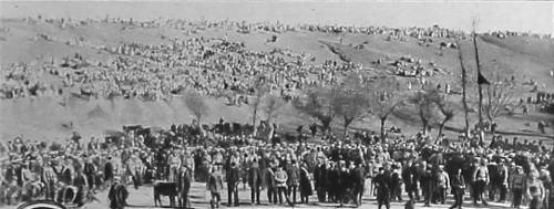 Musa Dağ’ın sakinleri (1915’te çekilen bir fotoğraf)