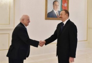 Ալիևը Թուրքիայի խորհրդարանի նախագահի հետ