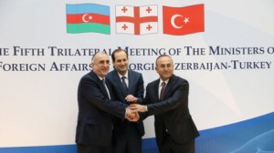 Թուրքիայի, Վրաստանի և Ադրբեջանի արտգործնախարարները