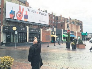 Ermeni Soykırımı inkar afişi