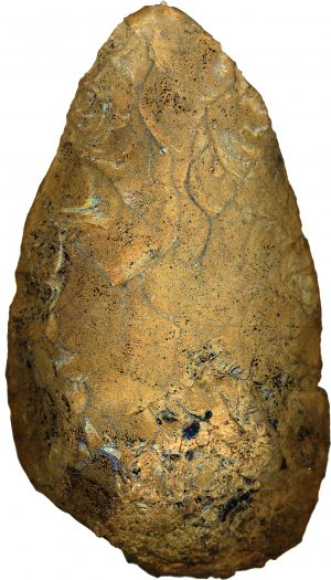 EC Sünik bölgesi, Gorayk, Zuygağbür, kesici alet, geç aşil, 250-40 b.y.ö., obsidyen (kazılar ve fotoğraflar H. Simonyan)