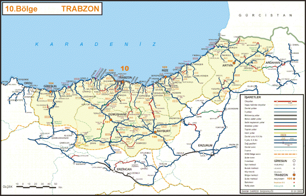 Տրապիզոնի նահանգը 1914 թ.