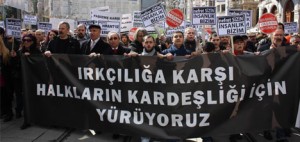 Irkçılığa ve Nefrete karşı yürüdüler