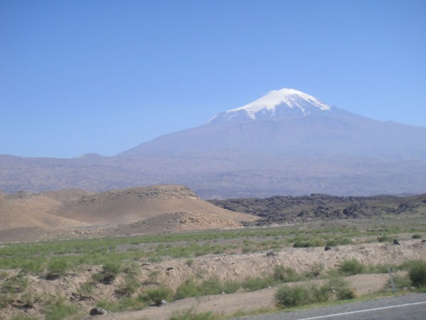 Արարատ լեռան պատկերը Իգդիրից