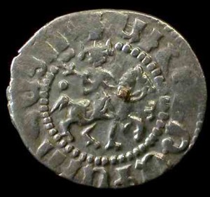 Օշին Ա -ի հատած դրամ