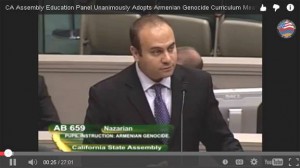 Քալիֆորնիոյ Խորհրդարանը Վաւերացուց