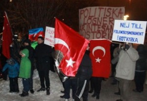 Շվեդիայի թուրքերը բողոքել են