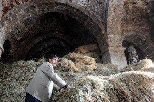 Artık samanlık değil kilise