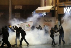 ցուցարարներին ցրել