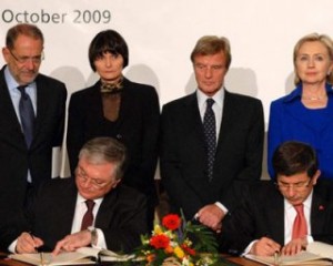 Ցյուրիխում հայ-թուրքական արձանագրությունների ստորագրում