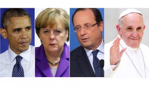 Հռոմի Պապը, Հոլանտը, Օպաման եւ Մերքելը