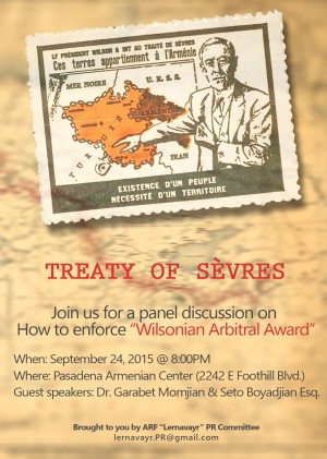 Սեւրի Դաշնագիրին Նուիրուած Քննարկում