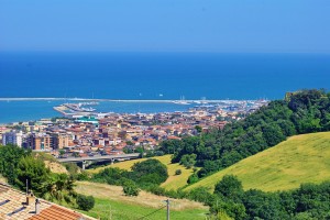 panorama su san benedetto del tronto
