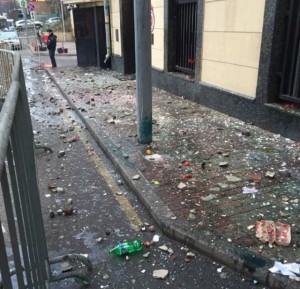 Ցուցարարները քարերով հարձակվել են