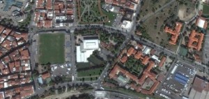 հայկական հիվանդանոցին պատկանող տարածքը