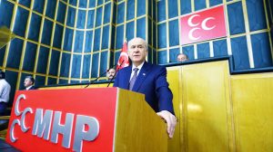 MHP Genel BaÅŸkanÄ± Devlet BahÃ§eli, partisinin TBMM'de dÃ¼zenlenen grup toplantÄ±sÄ±na katÄ±ldÄ±. BahÃ§eli, toplantÄ±da konuÅŸma yaptÄ±. ( Okan Ã–zer - Anadolu AjansÄ± )
