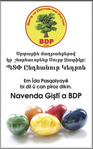BDP’den Ermenice-Kürtçe kutlama