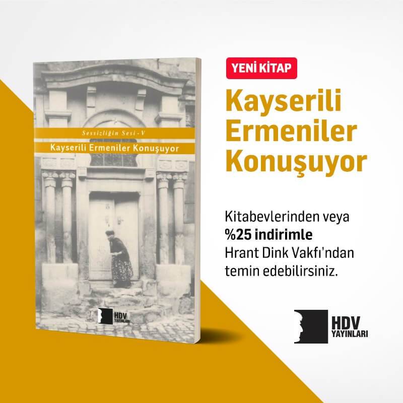 Yeni kitap – Kayserili Ermeniler Konuşuyor