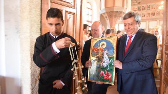 Edirne Bulgar Kilisesi’nde Aziz Georgi ayini