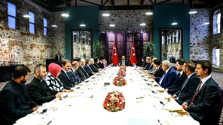 Kalın, azınlık cemaatlerinin temsilcileriyle buluştu