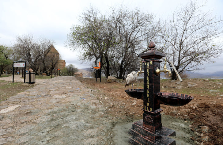 Van Gölü’ndeki Akhtamar Adası içme suyuna kavuştu