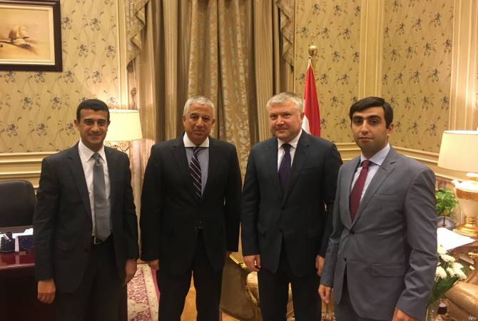 Ermeni elçi: “Ermenistan, Mısır’ın Ermeni Soykırımı’ndan kurtulan binlerce Ermeni’yi kabul ettiğini asla unutmaz”