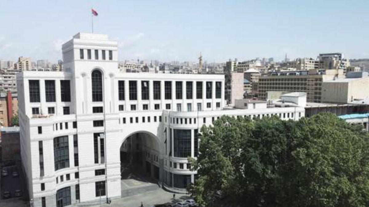 Ermenistan Dışişleri Bakanlığı’ndan, Erdoğan’ın 24 Nisan açıklamasına sert tepki