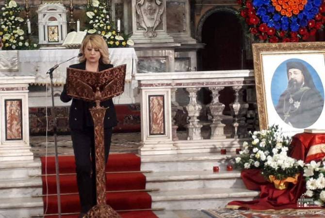 İtalya’da Ermeni Soykırımı’nın kurbanlarının anısına kutsal ayin yapıldı