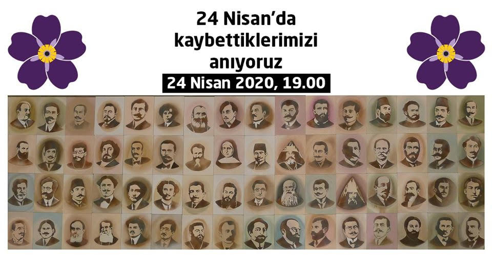DurDe Platformu ve Antikapitalistler, 24 Nisan’da hayatını kaybeden Ermenileri Koronavirüs nedeniyle online olarak anacak