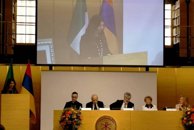 Roma’da Ermeni Soykırımı’nın anısına ithaf olunan bir etkinlik düzenlendi