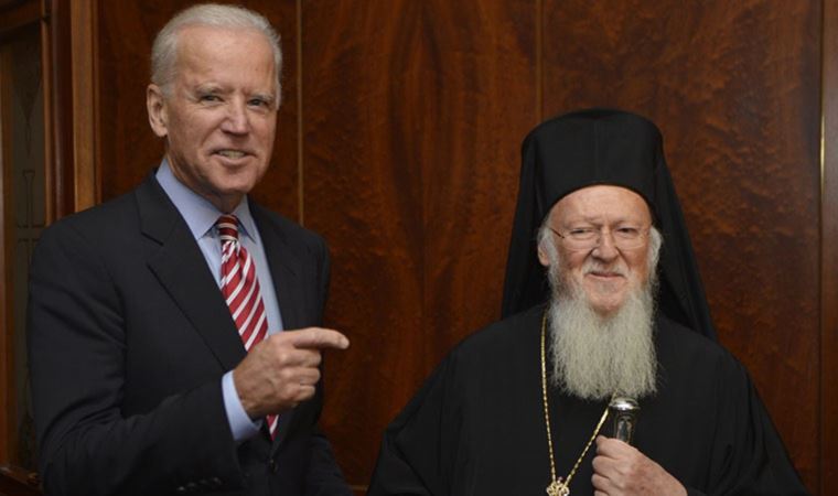 Patrik Bartholomeos ABD Başkanı Biden ile görüştü