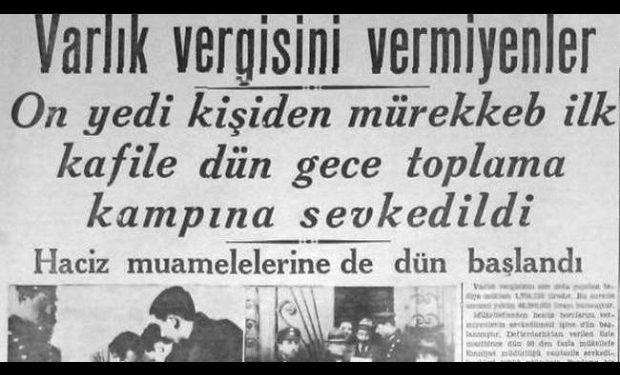 Varlık Vergisi’ni tartışırken