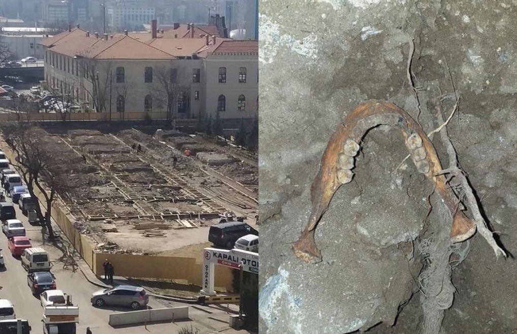 Ulus’ta Ermeni mezarlığı üzerine yapılan inşaatın ruhsatı iptal edildi