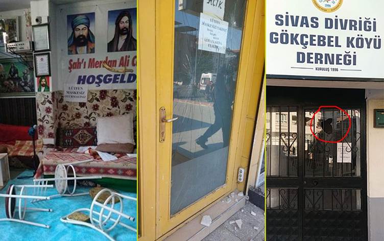 Ankara’da Alevi kurumlarına ve Cemevlerine peşpeşe saldırı