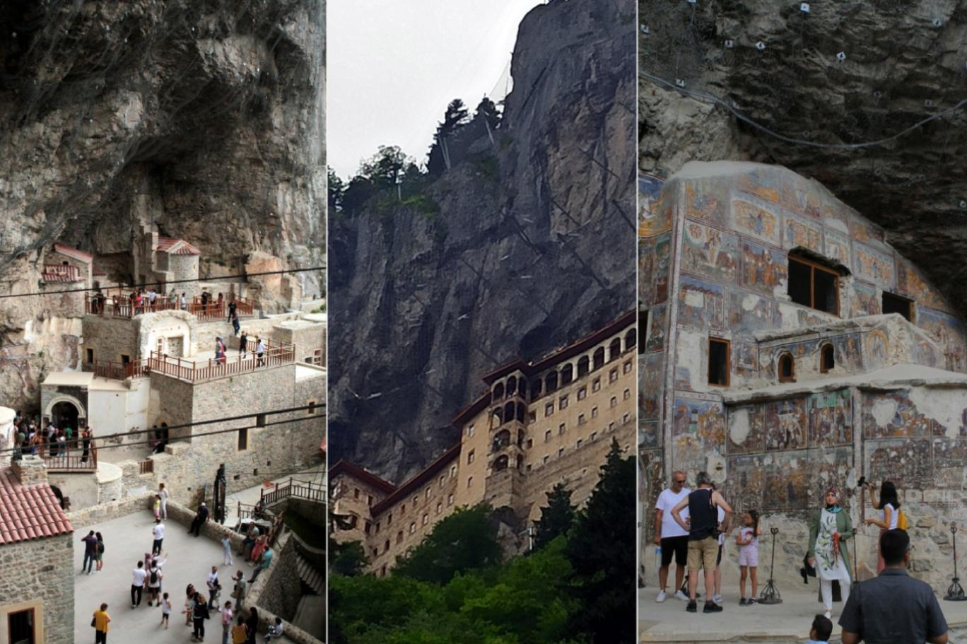 Göğe yakın, kapkara bir ormanın içinde: Sümela Manastırı