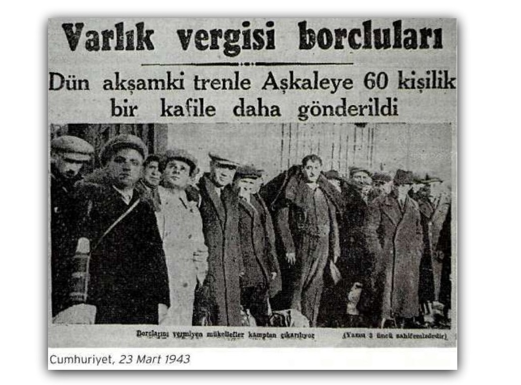 Varlık Vergisi mağdurlarının zararının tazmin edilmesi için kanun teklifi