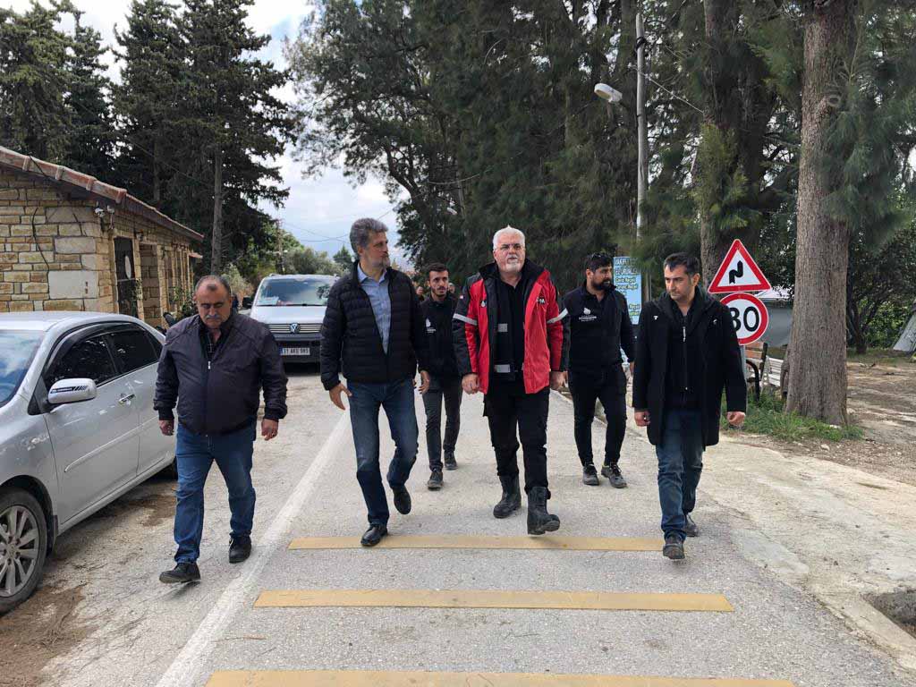 PSYK’nın gönderdiği konteynerlar Vakıfköy’e ulaştı