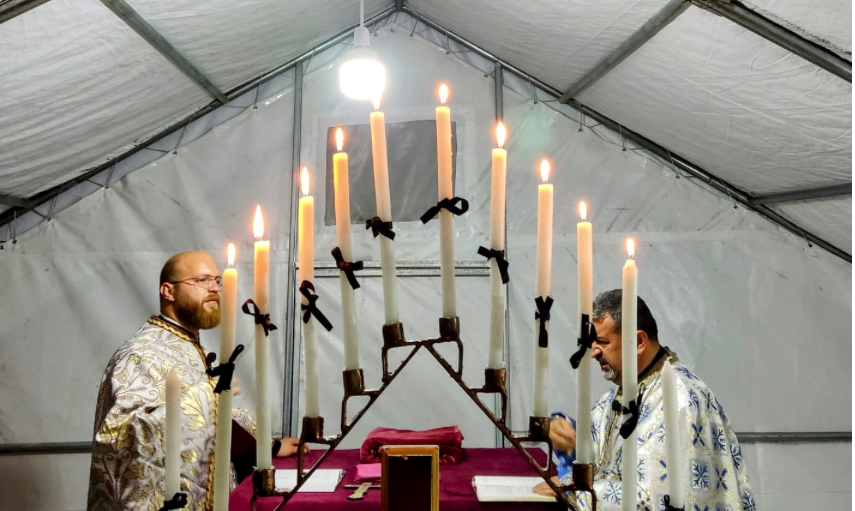 Çadırda ‘’Kutsal Perşembe‘’ Ayini
