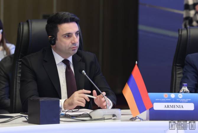 Ermenistan Parlamentosu Başkanı Simonyan’dan Ankara’da mesajlar