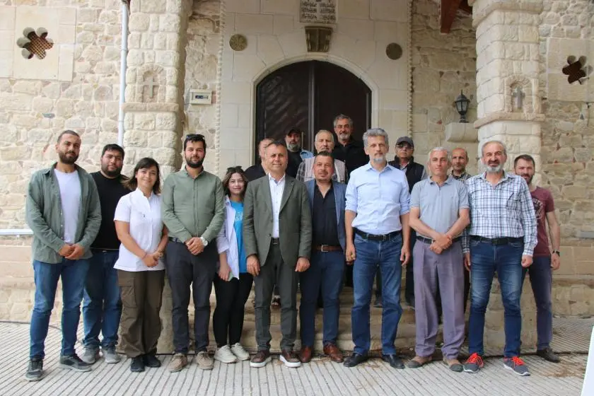 Yeşil Sol Parti adayları, Hristiyan cemaatlerle bir araya geldi