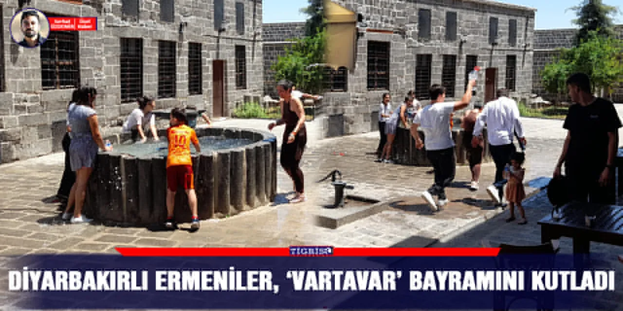 Diyarbakırlı Ermeniler, ‘Vartavar’ bayramını kutladı