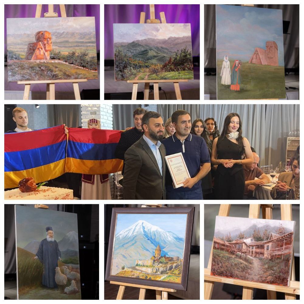 Krasnodar’da “Artsakh Gönüllerde” yardım konseri müzayedesi düzenlendi